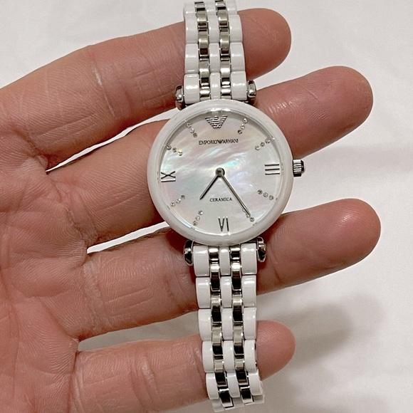 Emporio Armani Accessories - Emporio Armani #AR1488 Ceramic Stainless Steel